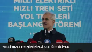 Milli Hızlı Tren’in İkinci Seti Üretiliyor