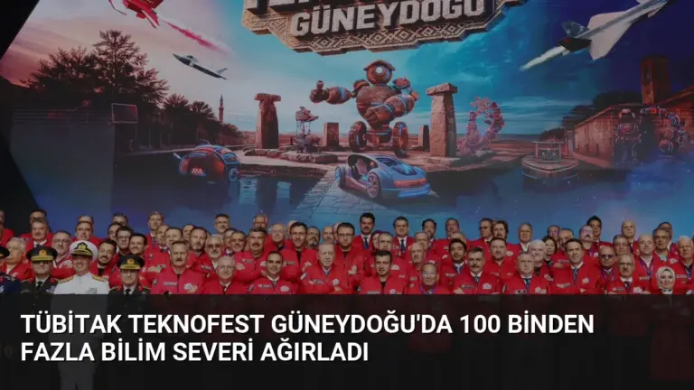TÜBİTAK TEKNOFEST Güneydoğu’da 100 Binden Fazla Bilim Severi Ağırladı